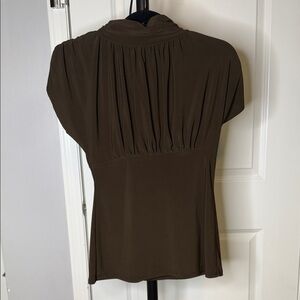 Studio Y Chic Brown Blouse